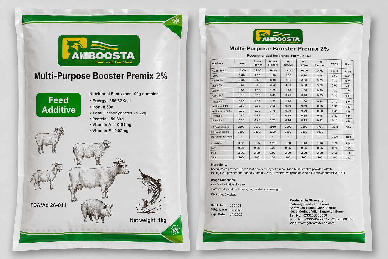 MULTI-PURPOSE BOOSTER PREMIX 2%